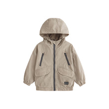 Load image into Gallery viewer, 10755SE-秋冬拉鍊連帽外套
