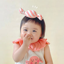 Load image into Gallery viewer, 51410LS-Summer Korean Candy Print Style Bodysuit Set + Hat 
