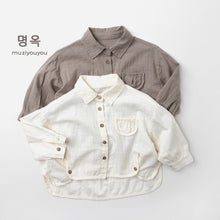 將圖片載入圖庫檢視器 26065SE-春夏｜純棉韓版｜長袖襯衫
