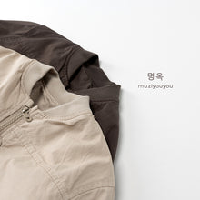 將圖片載入圖庫檢視器 25180SE-春季森系派克風連帽外套
