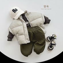 Load image into Gallery viewer, 23171SE-Winter all-match fleece FOAM children&#39;s top
