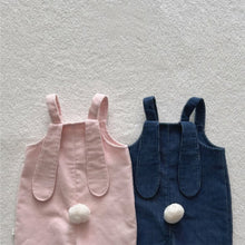 將圖片載入圖庫檢視器 Y9613LS-春夏季嬰兒大口袋純棉燈芯絨背帶褲長爬服
