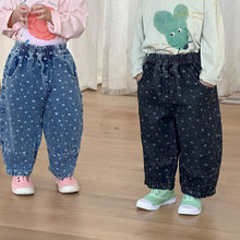 Load image into Gallery viewer, CK260696PA-春秋愛心牛仔褲
