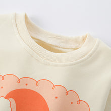 將圖片載入圖庫檢視器 10493se-Malwee秋季可愛聖誕老人印花休閒圓領長袖上衣
