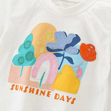 將圖片載入圖庫檢視器 92123SE-夏裝sunshine印花中小童休閒短袖T恤
