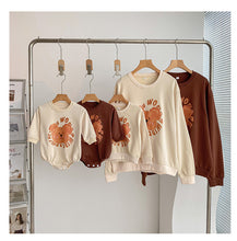 將圖片載入圖庫檢視器 2026010601SE-春秋季塗鴉熊長袖親子裝&amp;包屁
