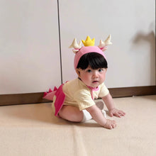 將圖片載入圖庫檢視器 8130LS-萬聖節恐龍造型包屁衣+帽子【純棉】
