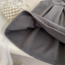 Load image into Gallery viewer, H10659LS-冬季波點加絨背心裙&amp;刷絨上衣
