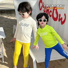 將圖片載入圖庫檢視器 43007TG-夏季｜多巴胺長袖｜分體防曬泳裝
