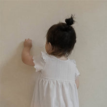 將圖片載入圖庫檢視器 Y8530JG-夏裝女童木耳波浪邊軟糯裙式上衣+7分褲套裝
