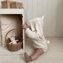 將圖片載入圖庫檢視器 101818LS-23秋季新款韓國版嬰兒衣服ins風兔子造型兒童連身衣寶寶針織毛衣
