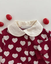 將圖片載入圖庫檢視器 Y8567LS-秋冬季寶寶提花小翻領開襟外套+三角麵包褲兩件套
