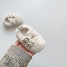 將圖片載入圖庫檢視器 X986AC-冬季加絨毛毛保暖軟底鞋
