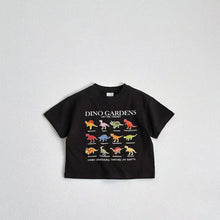 將圖片載入圖庫檢視器 625165SE-夏季休閒時尚恐龍上衣
