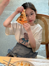Load image into Gallery viewer, 2025X121SE-Summer Korean version of cartoon bear short-sleeved tops for boys and girls 
