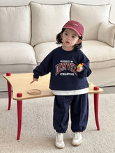 Load image into Gallery viewer, CZ260748TG春秋運動套裝｜假兩件衛衣褲
