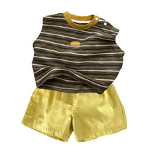 Load image into Gallery viewer, M627087TG-夏季｜條紋T恤｜短褲套裝
