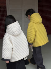 將圖片載入圖庫檢視器 2025D191SE-冬季韓版立領壓紋加厚休閒連帽外套
