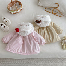 Load image into Gallery viewer, ZDW5266SE-冬季加厚毛毛連帽棉服外套
