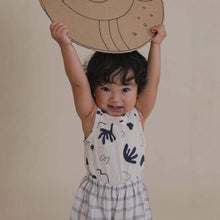 Load image into Gallery viewer, 51419SE-Summer children&#39;s Nordic style sleeveless round neck top 
