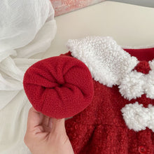 將圖片載入圖庫檢視器 H10673SE-冬季拜年蝴蝶結加絨外套
