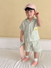 Load image into Gallery viewer, XJ260888JG-夏季｜條紋居家｜睡衣套裝
