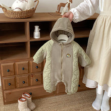 將圖片載入圖庫檢視器 ZDL5185LS-冬季奧粒絨連身衣｜貼標夾棉爬服
