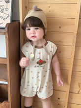 Load image into Gallery viewer, 629103LS-夏季｜小狗滿印｜嬰兒無袖連身哈衣
