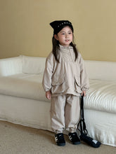 Load image into Gallery viewer, DZ250647TG-秋冬季韓版連帽加絨衝鋒衣兩件套
