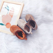 Load image into Gallery viewer, 122701AC-tete same style lace-up suede snow boots for winter
