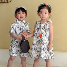 Load image into Gallery viewer, XZ260951TG-夏季｜度假風襯衫｜短褲套裝
