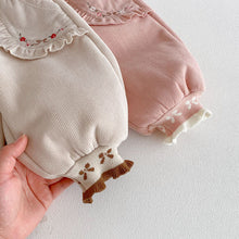 Load image into Gallery viewer, ZDK5263PA-冬季加絨繡花束口休閒褲
