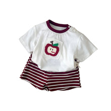 Load image into Gallery viewer, M627123TG-夏季｜條紋短袖｜短褲套裝
