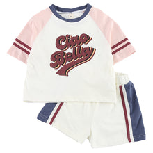 將圖片載入圖庫檢視器 XZ260850TG-夏季純棉運動套裝
