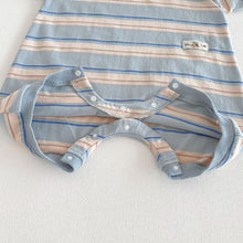 Load image into Gallery viewer, ZCL6183LS-春季條紋長袖連體爬服
