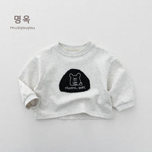 Load image into Gallery viewer, 26200SE-秋日卡通落肩長袖上衣
