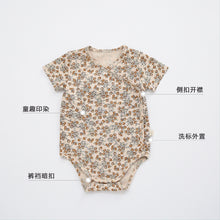 Load image into Gallery viewer, C21427LS-Summer European and American style baby short-sleeved one-piece bodysuit 
