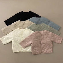 將圖片載入圖庫檢視器 Y7336SE-秋冬薄棉外套｜時尚開衫
