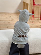 Load image into Gallery viewer, A131TG-秋季耳朵連帽外套燈芯絨褲套裝
