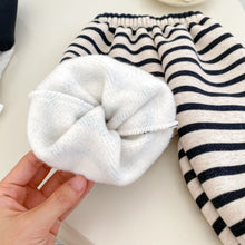 將圖片載入圖庫檢視器 H10639TG-冬季貓咪加絨加厚衛衣&amp;條紋褲
