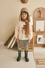 Load image into Gallery viewer, 23356SE-Autumn and winter all-match Korean version of animal print long-sleeved top
