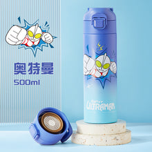 將圖片載入圖庫檢視器 6145AC-卡通316不鏽鋼便攜耐摔兒童彈跳保溫杯
