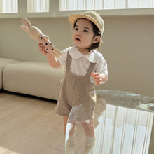 Load image into Gallery viewer, Y5519LS-Summer Korean Simple Woven Cotton Overalls 
