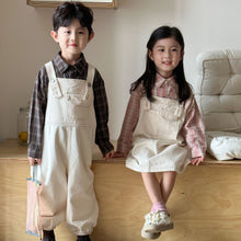 Load image into Gallery viewer, QQ250555LS-秋季韓版寬鬆休閒吊帶褲&amp;吊帶裙
