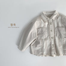 將圖片載入圖庫檢視器 25022SE-春秋季簡約撞色長袖襯衫
