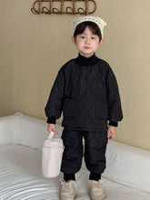 Load image into Gallery viewer, DZ250643TG-秋冬季韓版高領夾棉加絨保暖兩件套裝
