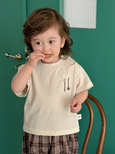 Load image into Gallery viewer, M627091TG-夏季｜純色上衣｜格紋短褲套裝
