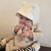 將圖片載入圖庫檢視器 Y95116LS-秋冬毛絨連身衣｜小熊耳朵款
