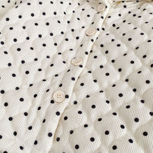 將圖片載入圖庫檢視器 H10671SE-冬季圓點加厚連帽外套（開衫）
