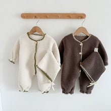 Load image into Gallery viewer, k5125LS-秋冬加絨保暖連體哈衣（附帽
